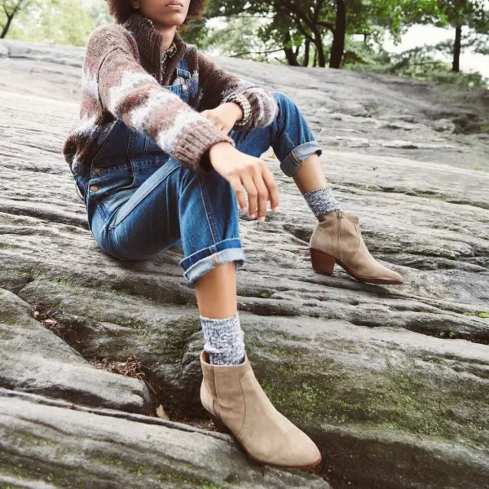 ❌Sold❌Madewell The Western Boot in Suede size 6 - Picture 5 of 13